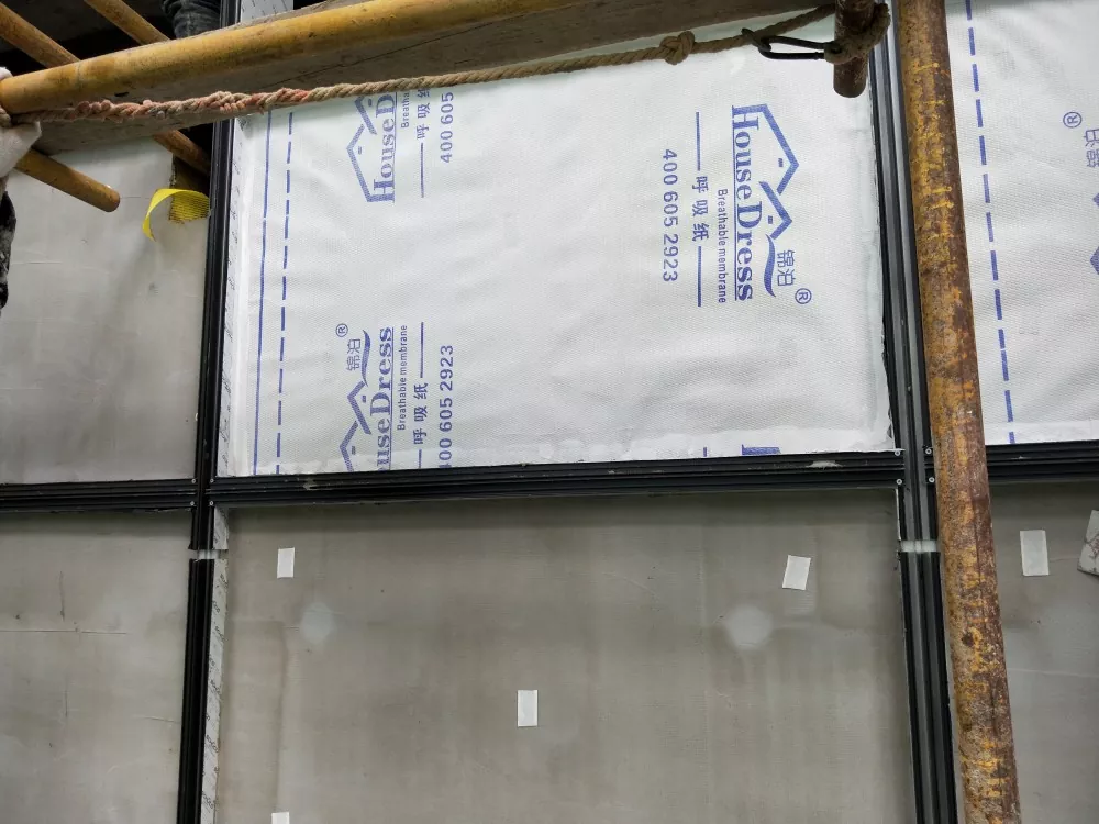 Breathable Membrane For Internal Walls